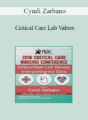 Cyndi Zarbano – Critical Care Lab Values: Interpreting the Data