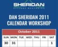 2011 Calendar Workshop – Dan Sheridan