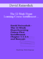 David Rainoshek – The 12-Week HyperLearning Course Installement (Full Chapter and Bonuses)