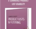 E-Commerce Product List Usability – Baymard Institute