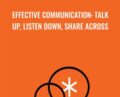 Effective Communication: Talk Up, Listen Down, Share Across – Peter Drucker