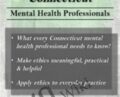 Ethical Principles in the Practice of Connecticut Mental Health Professionals – Allan M. Tepper