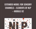 Extended Model for Sensory Channels-Elements of NLP-Module 02 – Chris Mulzer