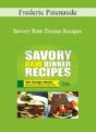 Frederic Patenaude – Savory Raw Dinner Recipes