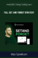Full SET AND FORGET Strategy – FXALEXG ( Swing Trading Lab )