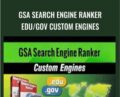GSA Search Engine Ranker EDU/GOV Custom Engines – Anonymously
