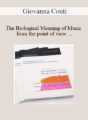 Giovanna Conti – The Biological Meaning of Music from the point of view of the Germanic New Medicine
