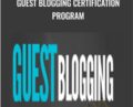Guest Blogging Certification Program – Jon Morrow
