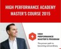 High Performance Academy Masters Course 2015 – Brendon Burchard