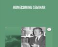 Homecoming Seminar – John Bradshaw