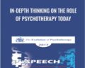 In-Depth Thinking on the Role of Psychotherapy Today – Esther Perel