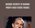Insider Secrets to Making Profit-Rich Stock Trades – Jack Carter