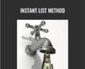 Instant List Method – Harlan Kilstein