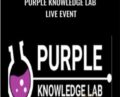 Purple Knowledge Lab Live Event – James Van Elswyk