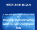Writers Recipe Box 2020 – Jon Morrow
