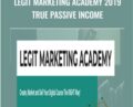 Legit Marketing Academy 2019 True Passive Income – Jon Penberthy