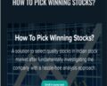 How To Pick Winning Stocks? – Kritesh Abhishek