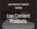Low Content Product Course – David Ford