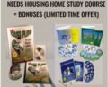 Management and Specialty Needs Housing Home Study Course + Bonuses (Limited Time Offer) – Sidoti Webinar