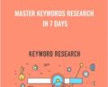 Master Keywords Research In 7 Days – Seonick