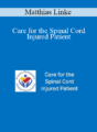 Matthias Linke – Care for the Spinal Cord Injured Patient