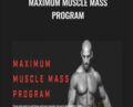 Maximum muscle mass program – Christian Thibaudeau