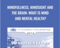 Mindfullness, Mindsight and the Brain: What is Mind and Mental Health? – Daniel Siegel