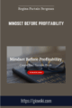 Mindset Before Profitability  –  Regina Partain Bergman