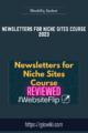 Newsletters for Niche Sites Course 2023 – Mushfiq Sarker
