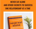 Never Eat Alone: And Other Secrets to Success, One Relationship at a time – Keith Ferrazzi
