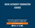 Niche Authority Domination Course – Mark Dickenson and Tony Newton