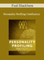 Paul Blackburn – Personality Profiling Certification