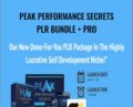Peak Performance Secrets PLR Bundle + PRO – Chad Eljisr and James W. Brown