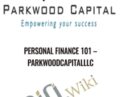Personal Finance 101 – Parkwoodcapitalllc