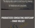 Productized Consulting Bootcamp – Einar Vollset