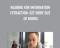 Reading for Information Extraction: Get More Out Of Books – Danny Zacharias