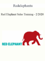 Redelephantu – Red Elephant Sales Training – 2/2020