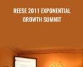 Kinder-Reese 2011 Exponential Growth Summit – Kinder