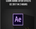 Learn Adobe After Effects CC 2017 In 2 Hours – Ruan Lotter