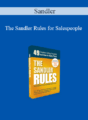 Sandler – The Sandler Rules for Salespeople