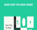Share What You Know Summit – Tiago Forte