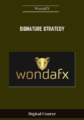 Signature Strategy – WondaFX