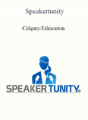 Speakertunity – Calgary/Edmonton