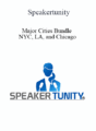 Speakertunity – Major Cities Bundle – NYC, LA, and Chicago
