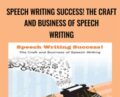 Speech Writing Success! The Craft and Business of Speech Writing – AWAI