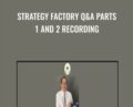 Strategy Factory QandA Parts 1 and 2 Recording – Kevin Davey