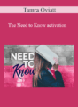 Tamra Oviatt – The Need to Know activation