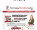 Technology Marketing Toolkit (2017) – Robin Robins