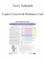 Terry Schmidt – Logical Framework Reference Card