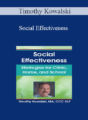 Timothy Kowalski – Social Effectiveness: Strategies for Clinic, Home, and School